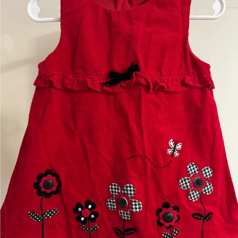 Red Corduroy Jumper